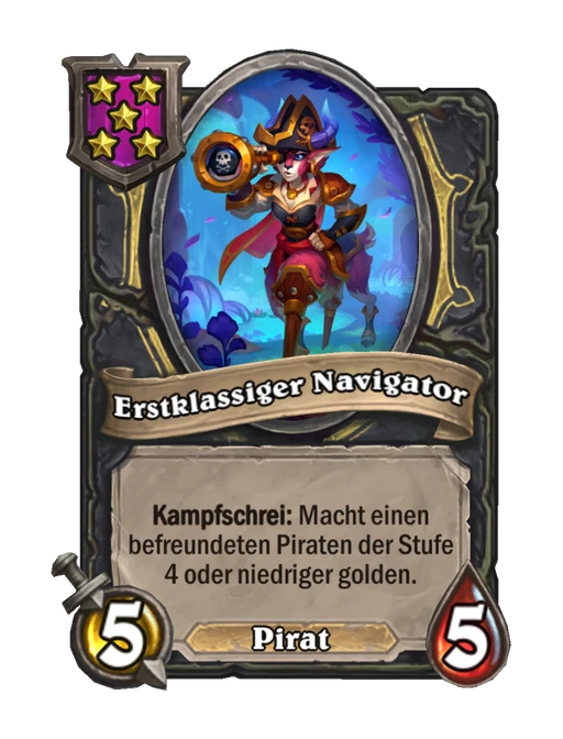 Erstklassiger Navigator