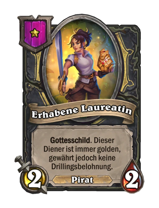 Erhabene Laureatin