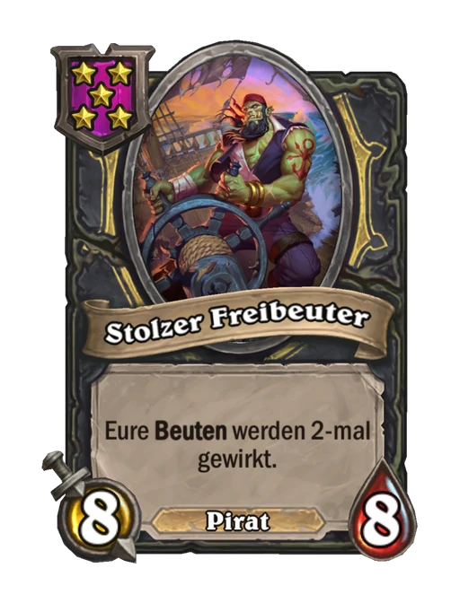 Stolzer Freibeuter