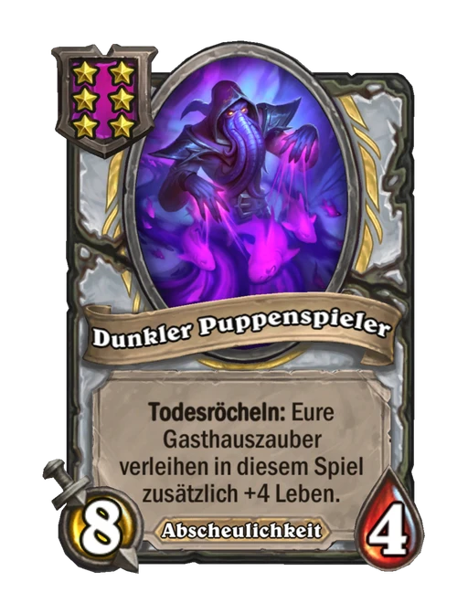 Dunkler Puppenspieler