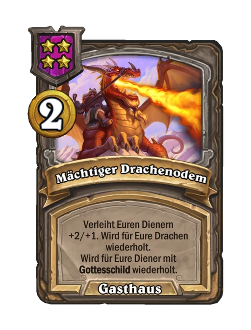 Mächtiger Drachenodem