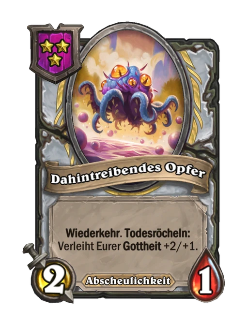 Dahintreibendes Opfer