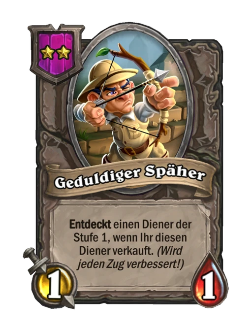 Geduldiger Späher