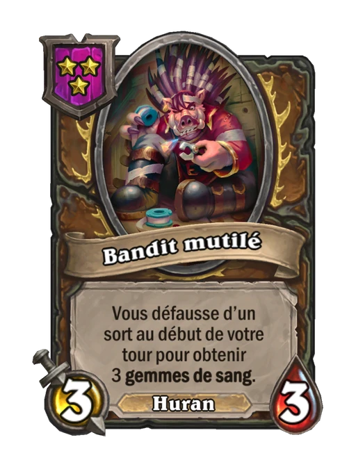 Bandit mutilé