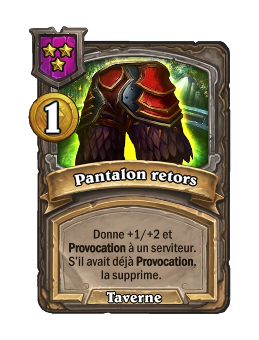 Pantalon retors