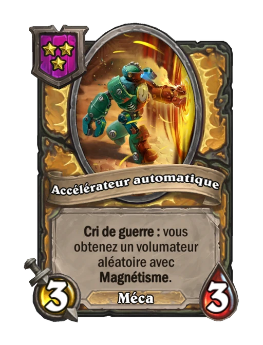 Accélérateur automatique