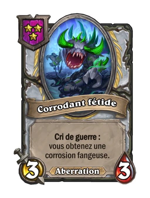 Corrodant fétide