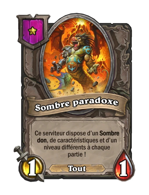 Sombre paradoxe