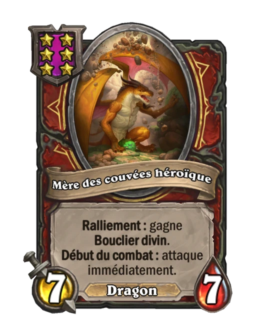 Mère des couvées héroïque