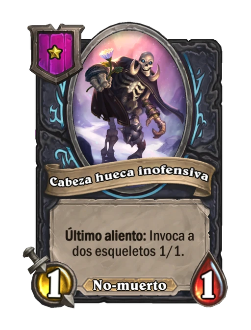 Cabeza hueca inofensiva