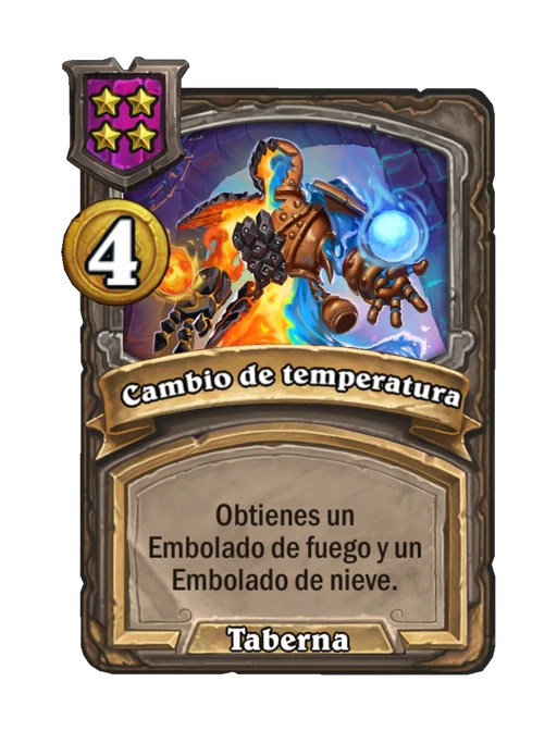 Cambio de temperatura
