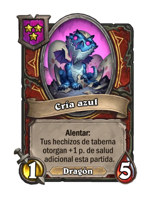 Cría azul