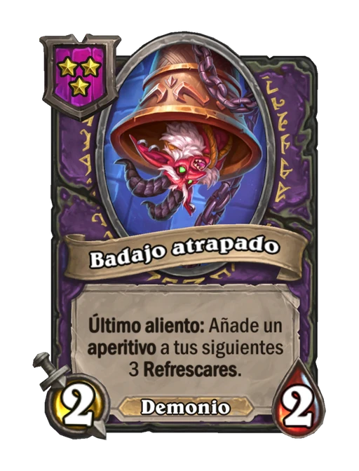 Badajo atrapado