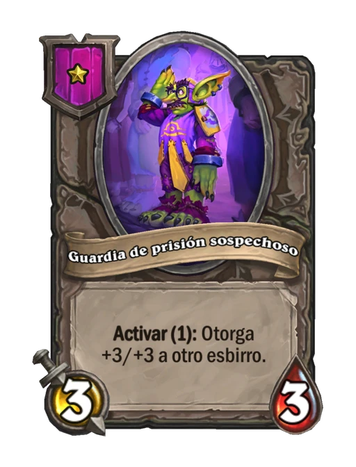 Guardia de prisión sospechoso