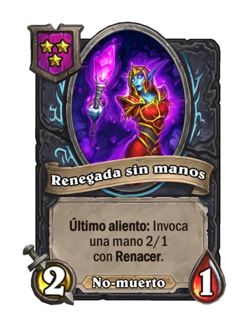 Renegada sin manos