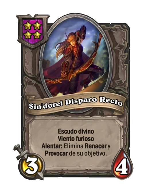 Sin'dorei Disparo Recto