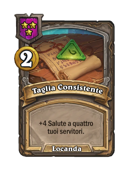 Taglia Consistente