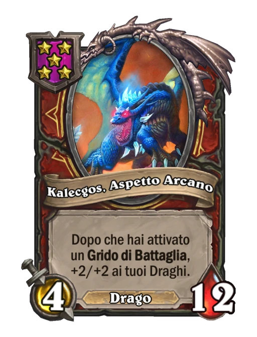 Kalecgos, Aspetto Arcano