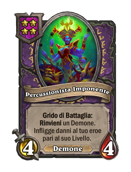 Percussionista Imponente